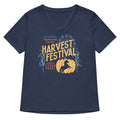 Wamapoke County Harvest Festival Women's V-Neck Tee