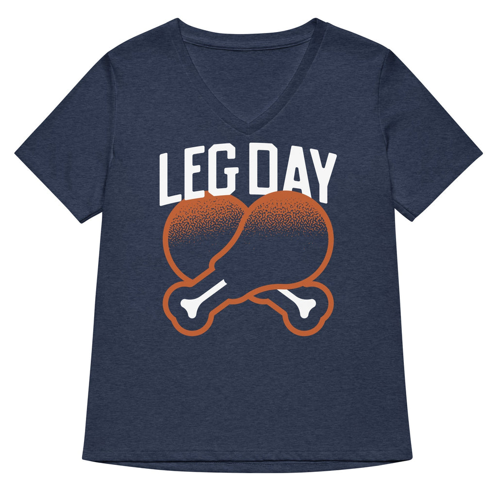 Leg Day Women's V-Neck Tee