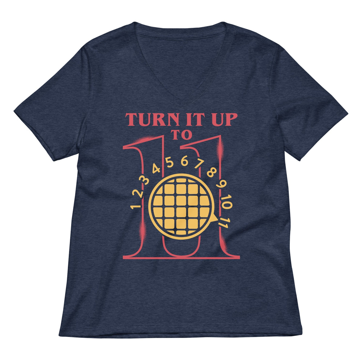 Turn It Up To 11 Women's V-Neck Tee