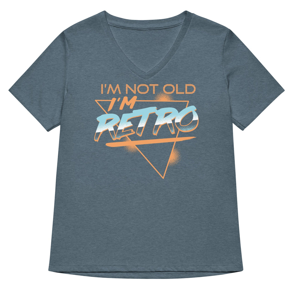 I'm Not Old I'm Retro Women's V-Neck Tee