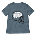 Cats On The Brain Women's V-Neck Tee