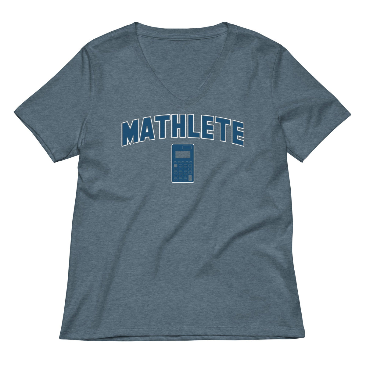 Mathlete Women's V-Neck Tee