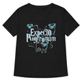Expecto Pugtronum Women's V-Neck Tee