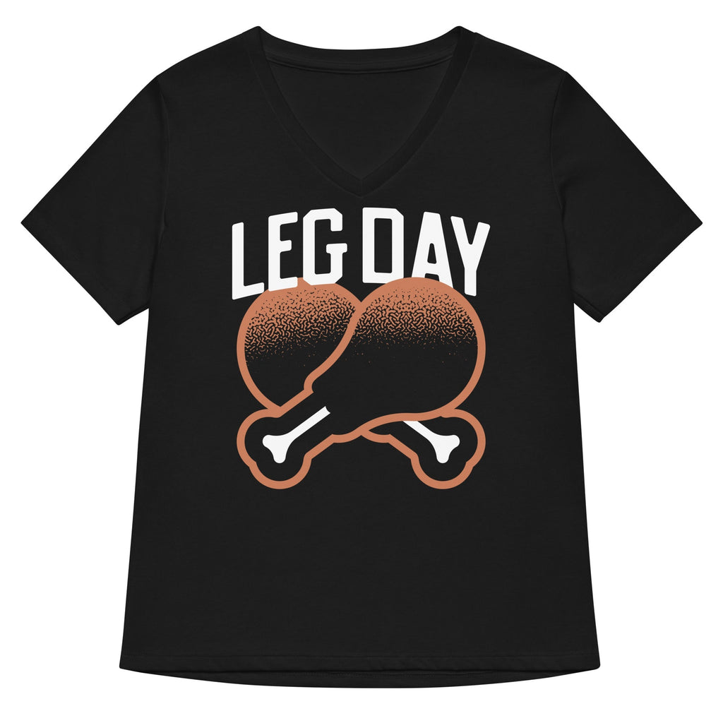 Leg Day Women's V-Neck Tee