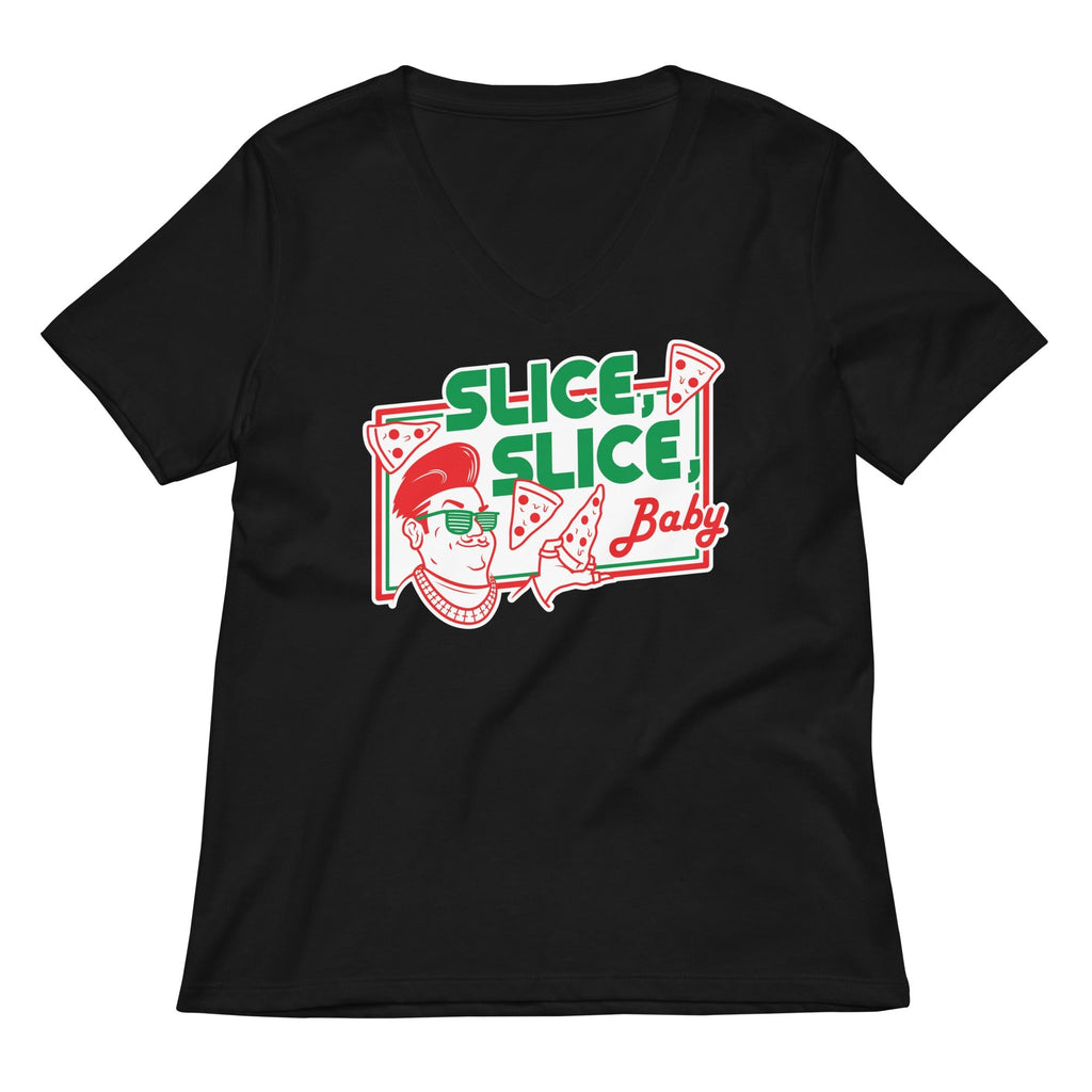 Slice, Slice, Baby Women's V-Neck Tee