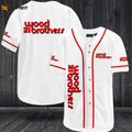 Wood Brothers Racing Baseball Jersey - lylyprint.com