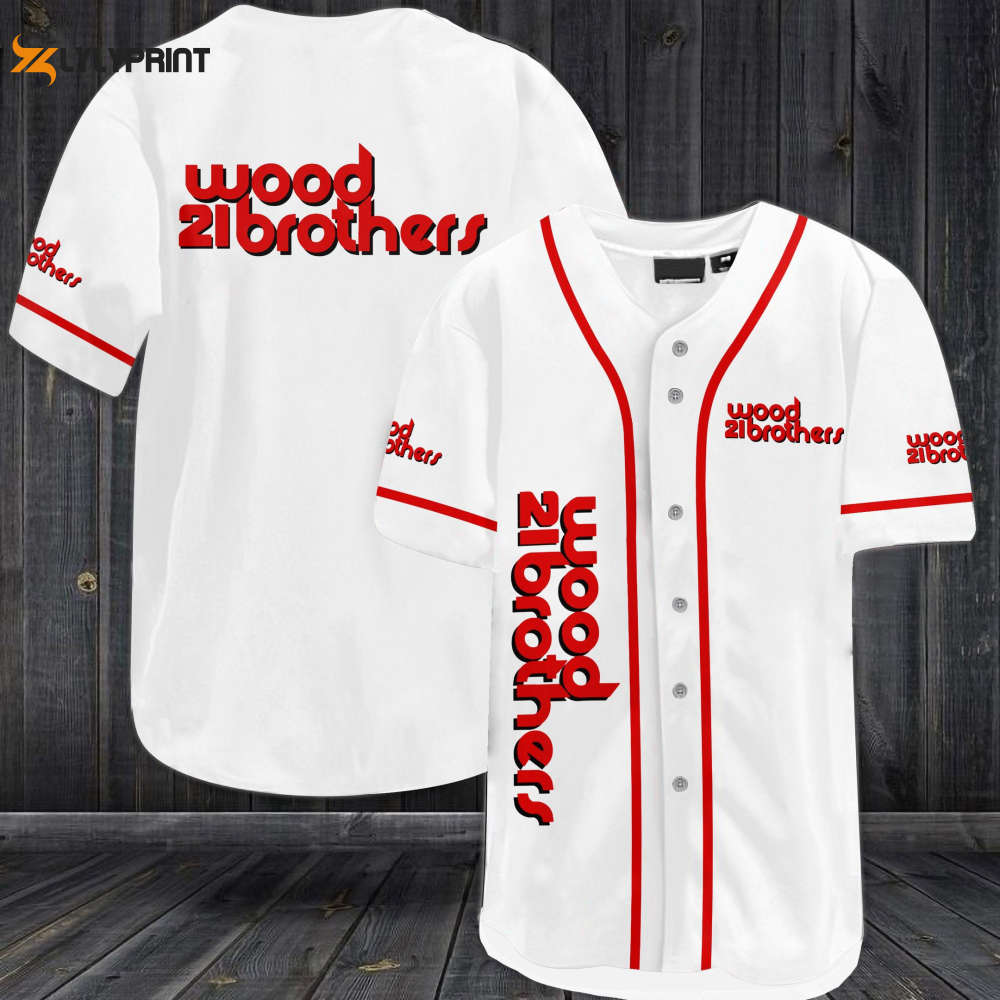 Wood Brothers Racing Car Team Baseball Jersey - lylyprint.com