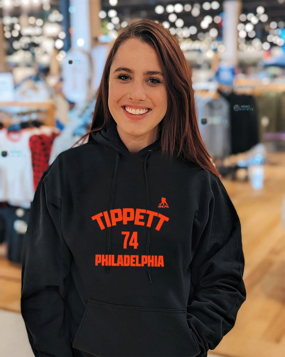 Owen Tippett 74 Philadelphia Flyers name and number shirt