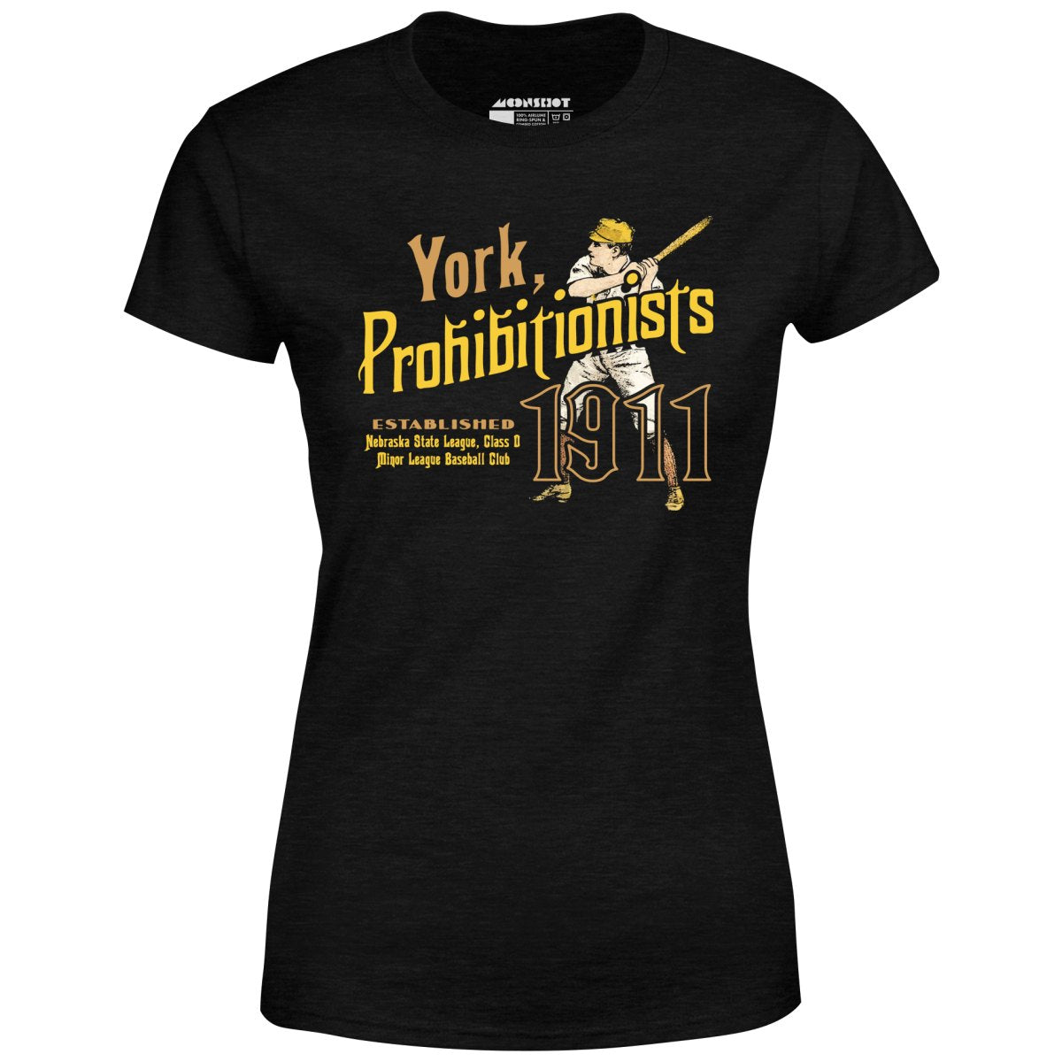 York Prohibitionists - Nebraska - Vintage Defunct Baseball Teams - Women's
