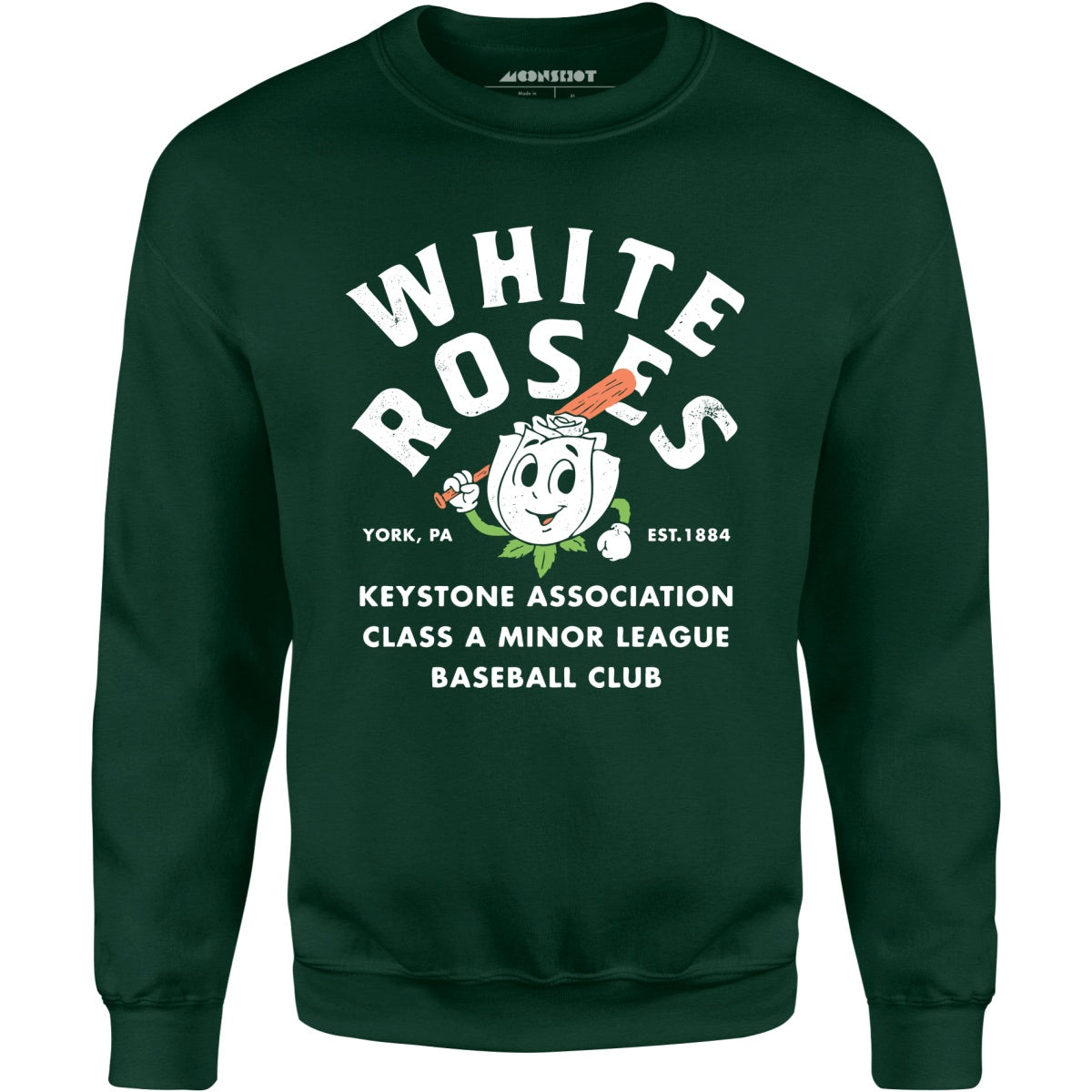 York White Roses - Pennsylvania - Vintage Defunct Baseball Teams - Unisex