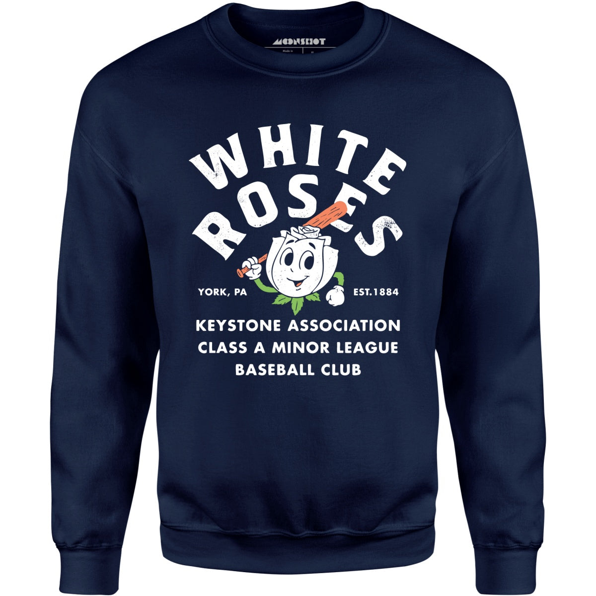 York White Roses - Pennsylvania - Vintage Defunct Baseball Teams - Unisex