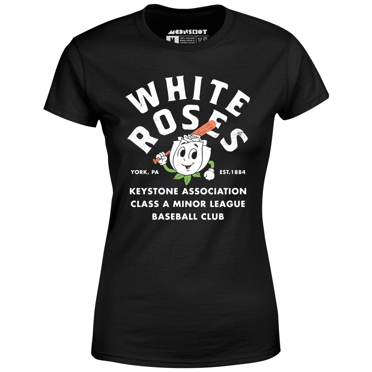York White Roses - Pennsylvania - Vintage Defunct Baseball Teams - Women's