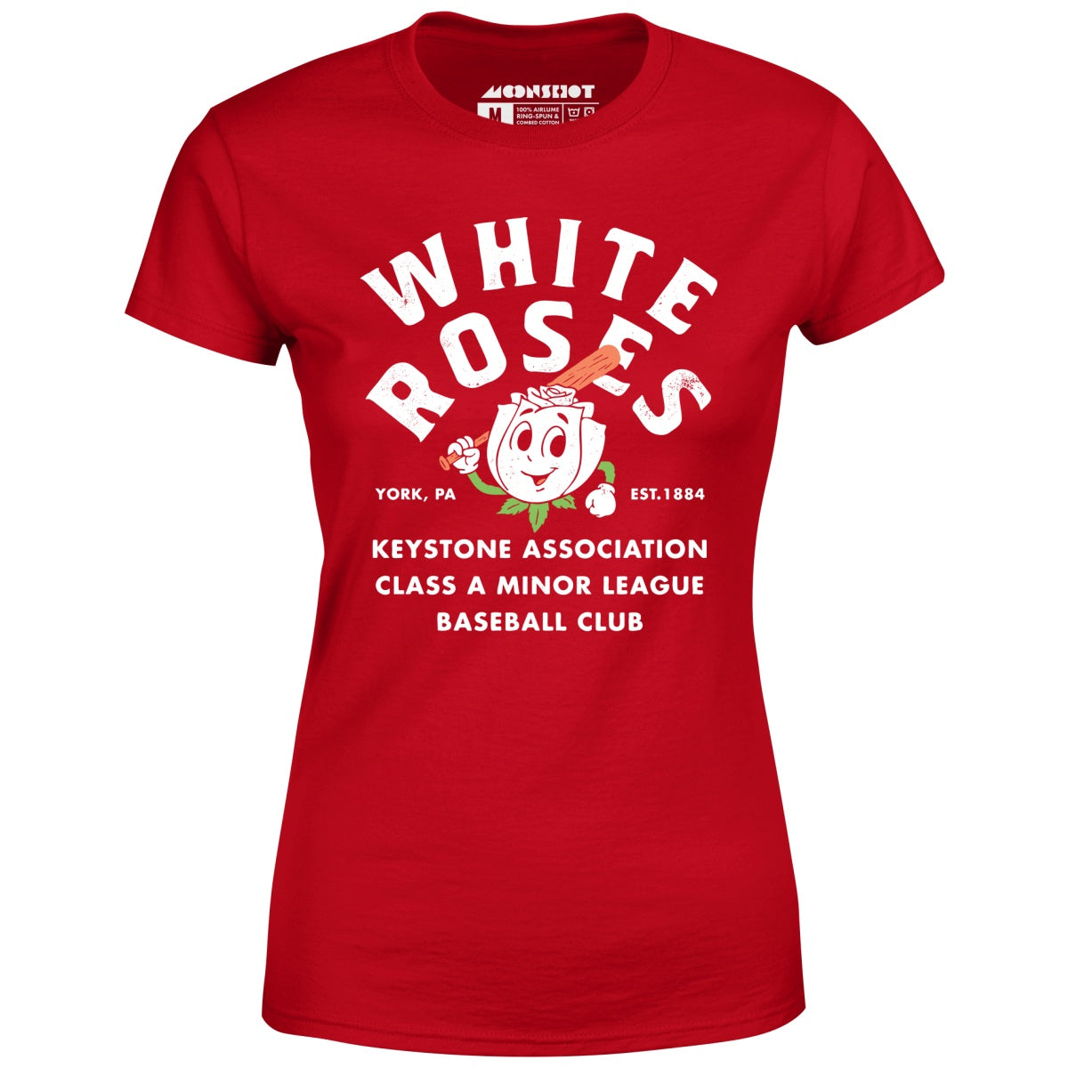 York White Roses - Pennsylvania - Vintage Defunct Baseball Teams - Women's