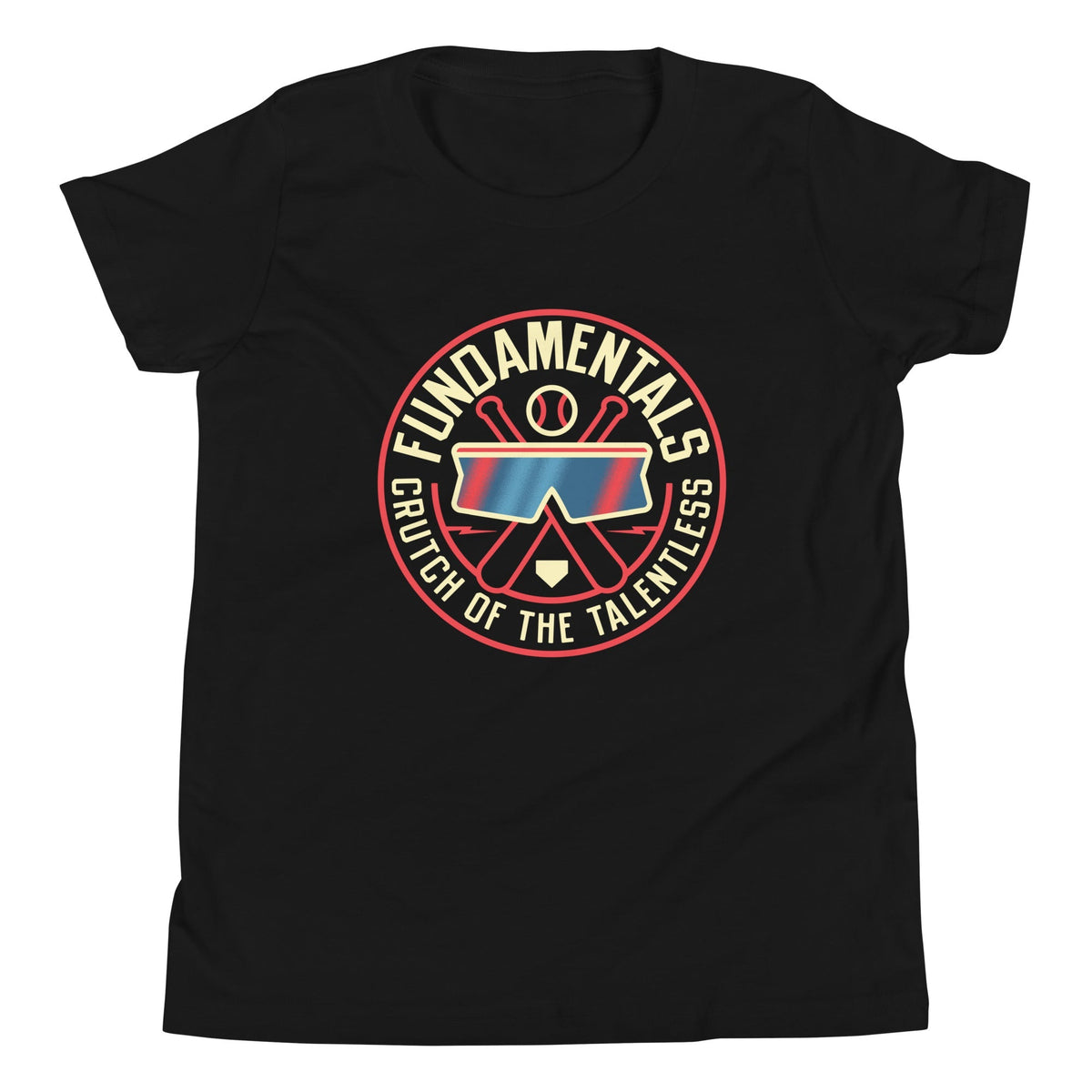 Fundamentals Crutch Of The Talentless Kid's Youth Tee