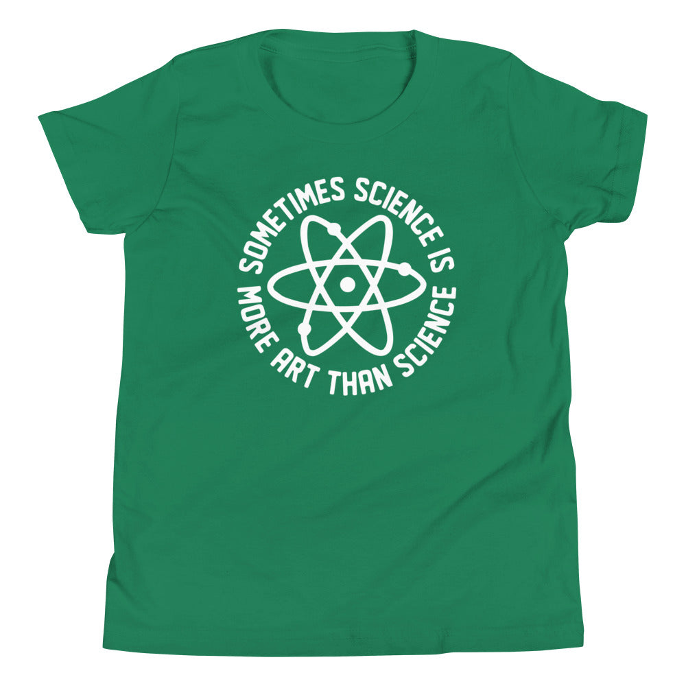 More Art Than Science Kid's Youth Tee