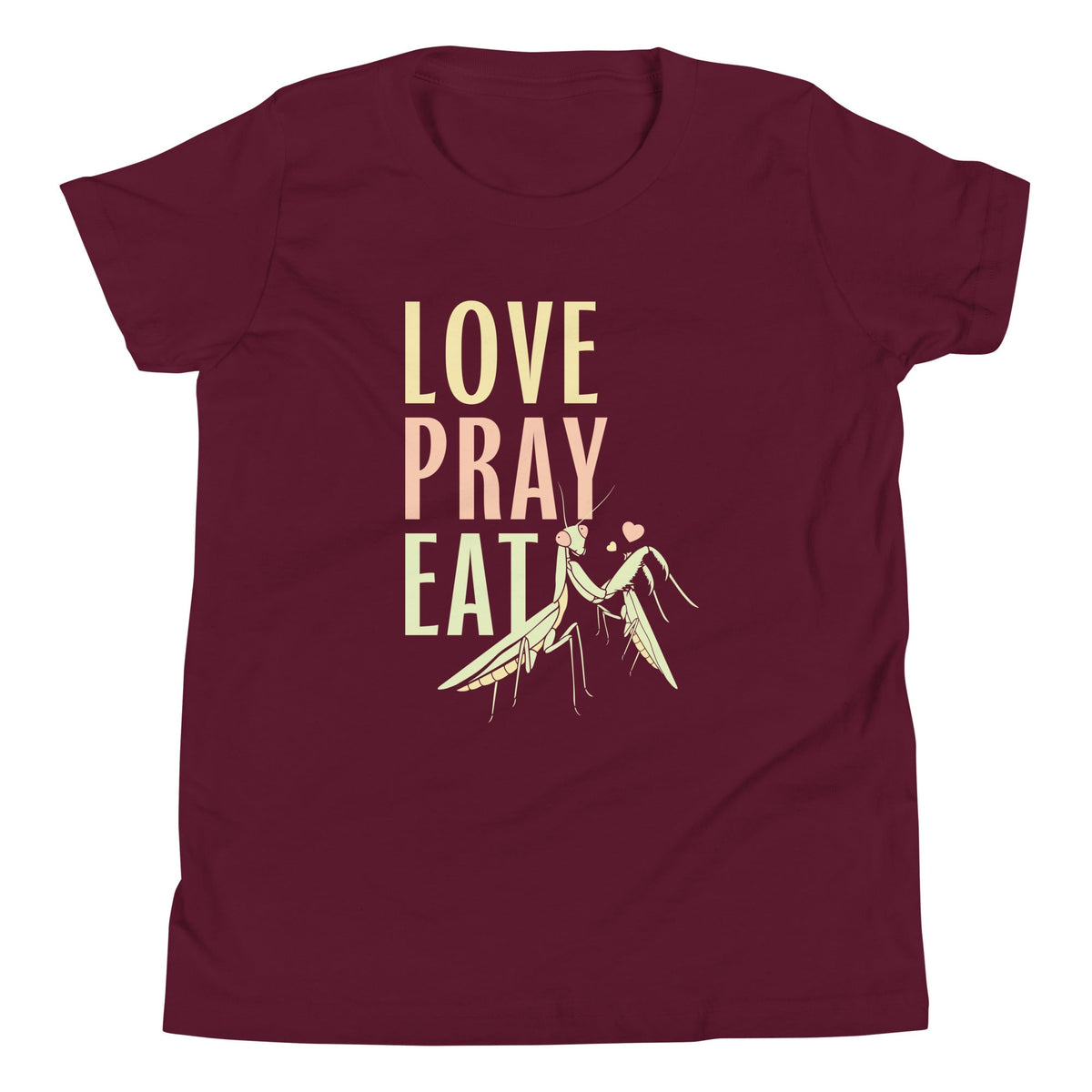 Love Pray Eat Kid's Youth Tee