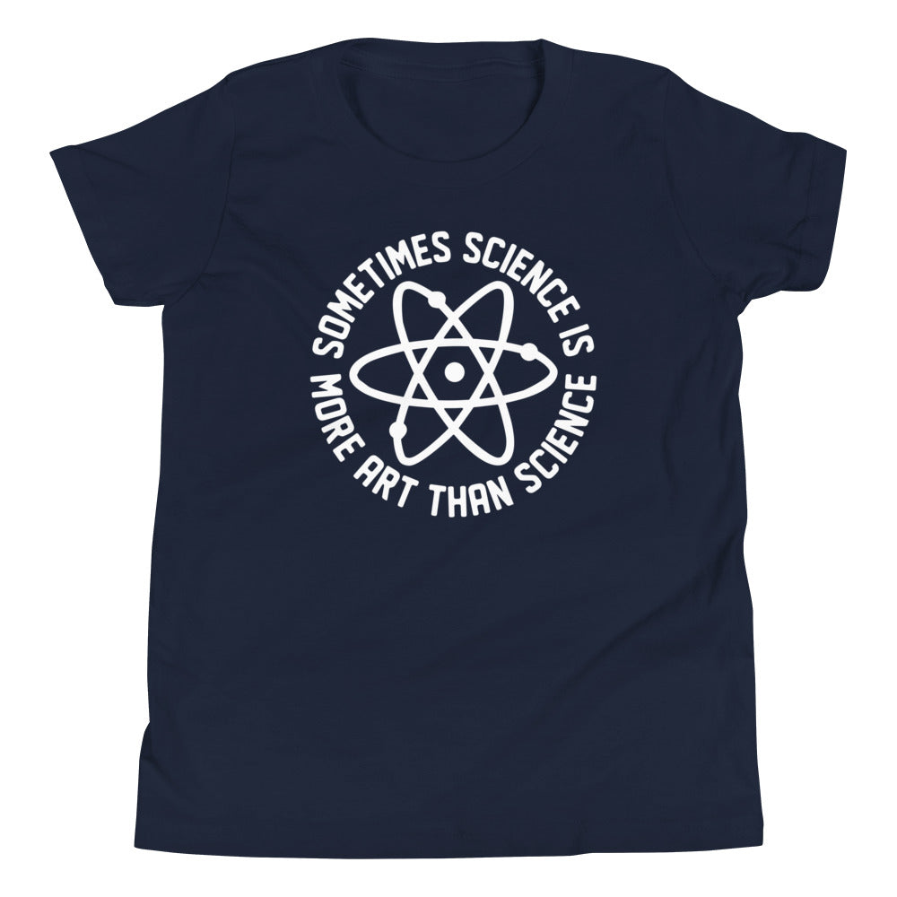 More Art Than Science Kid's Youth Tee