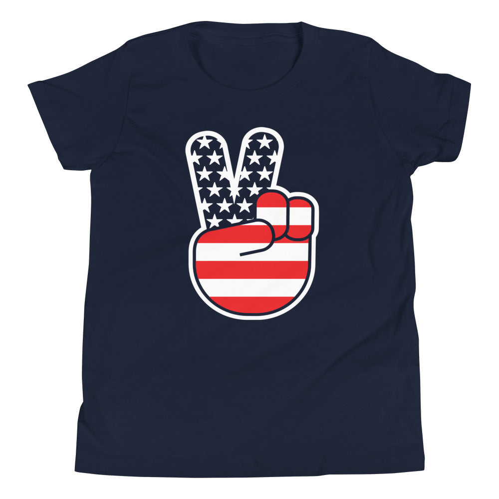 USA Peace Kid's Youth Tee