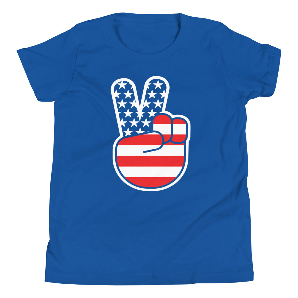 USA Peace Kid's Youth Tee