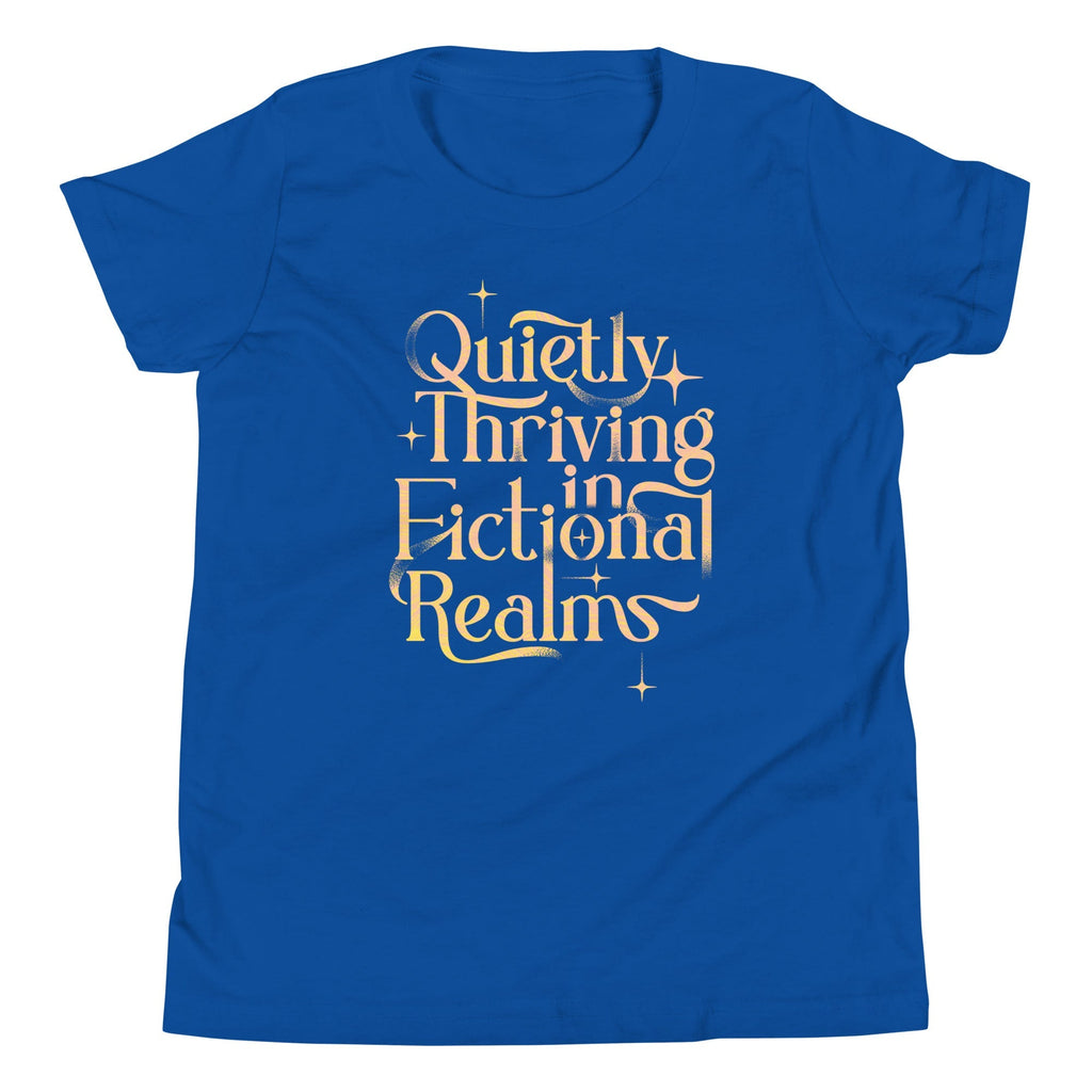 Quietly Thriving In Fictional Realms Kid's Youth Tee